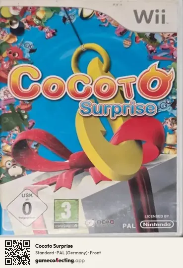 Cocoto Surprise Nintendo Wii, Germany box front