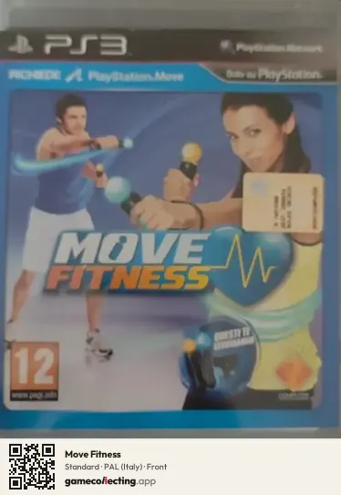 Move Fitness PlayStation 3, Italy box front