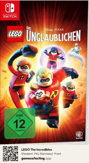 LEGO The Incredibles Nintendo Switch, Germany box front