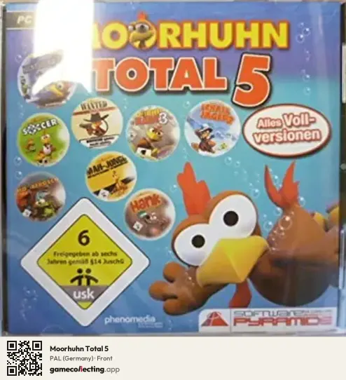 Moorhuhn Total 5 Computer, Germany box front