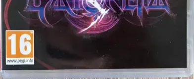 Bayonetta 3, the PEGI square on its front