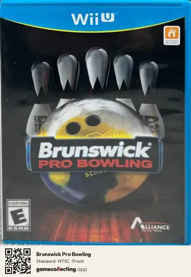Brunswick Pro Bowling Nintendo Wii U, NTSC box front