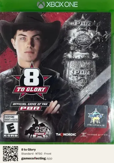 8 to Glory Xbox One, NTSC box front