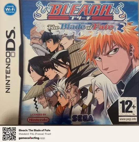 Bleach: The Blade of Fate Nintendo DS, France box front