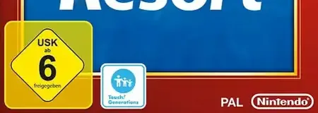 Wii Sports Resort, the USK square on its front