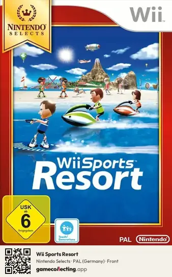 Wii Sports Resort Nintendo Wii, Germany box front