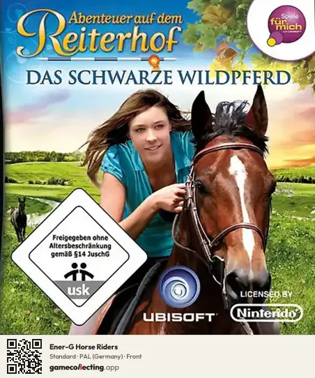 Ener-G Horse Riders Nintendo DS, Germany box front