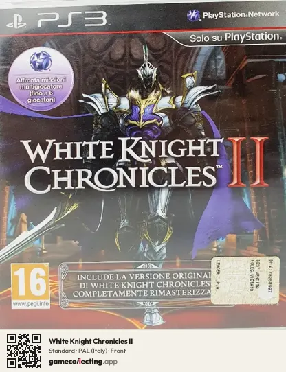 White Knight Chronicles II PlayStation 3, Italy box front