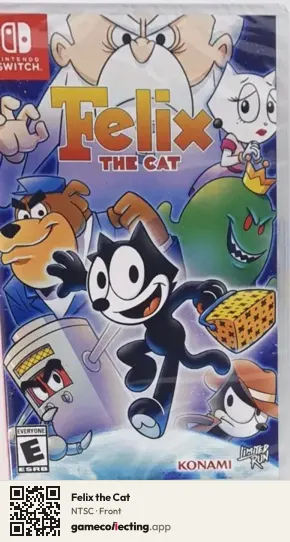 Felix the Cat Nintendo Switch, NTSC box front