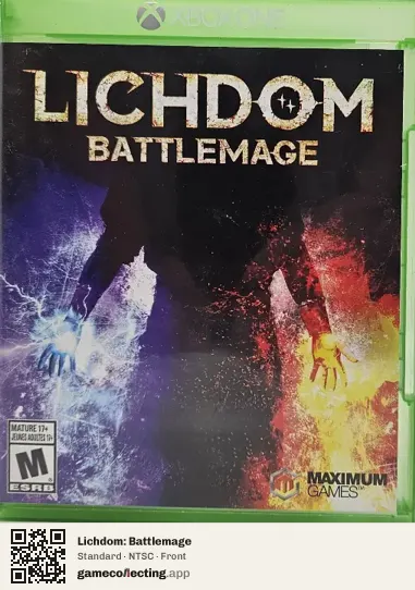 Lichdom: Battlemage Xbox One, NTSC box front