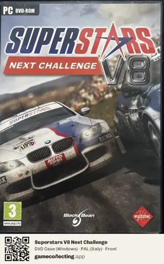 Superstars V8 Next Challenge Computer, Italy box front