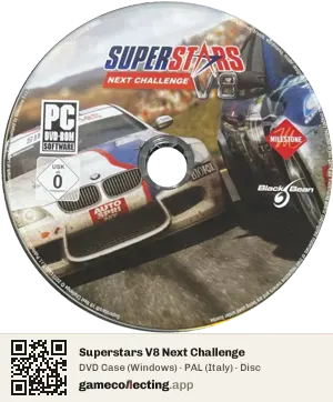 Superstars V8 Next Challenge Computer, PAL disc