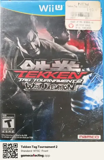 Tekken Tag Tournament 2 Nintendo Wii U, NTSC box front