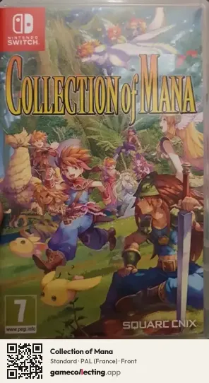 Collection of Mana Nintendo Switch, France box front