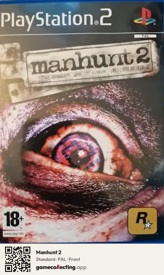 Manhunt 2 PlayStation 2, PAL box front