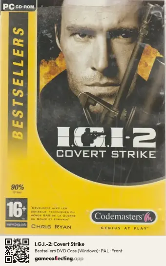 I.G.I.-2: Covert Strike Computer, PAL box front