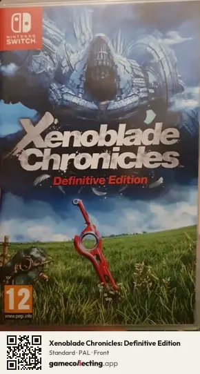 Xenoblade Chronicles: Definitive Edition Nintendo Switch, PAL box front