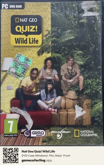 Nat Geo Quiz! Wild Life Computer, Italy box front