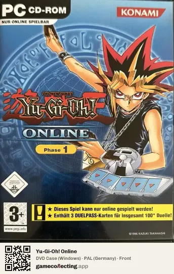 Yu-Gi-Oh! Online Computer, Germany box front
