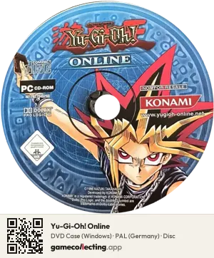 Yu-Gi-Oh! Online Computer, PAL disc