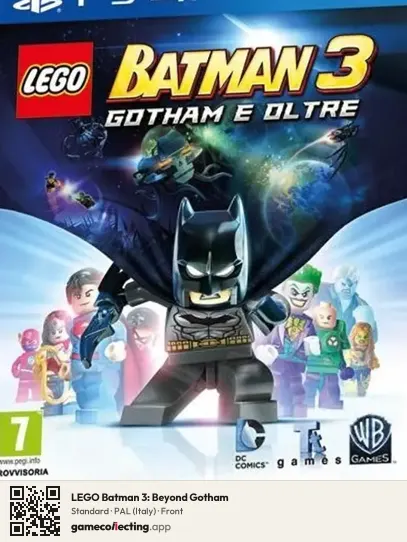 LEGO Batman 3: Beyond Gotham PlayStation 4, Italy box front