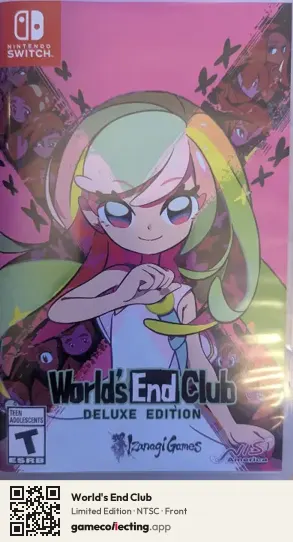 World's End Club Nintendo Switch, NTSC box front