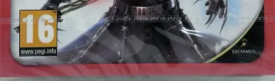 Star Wars: The Force Unleashed, the PEGI square on its front