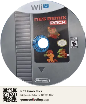 NES Remix Pack Nintendo Wii U, NTSC disc