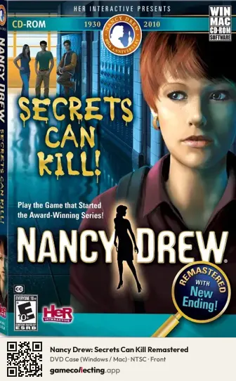 Nancy Drew: Secrets Can Kill Remastered Computer, NTSC box front