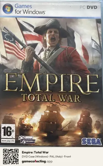 Empire: Total War Computer, Italy box front