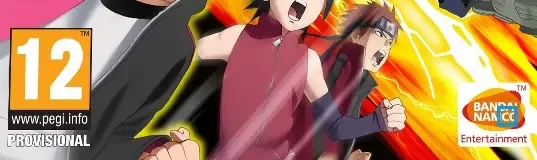 Naruto to Boruto: Shinobi Striker, the PEGI square on its front