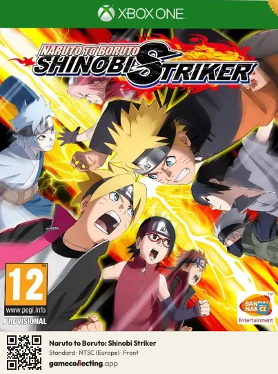 Naruto to Boruto: Shinobi Striker Xbox One, Europe box front