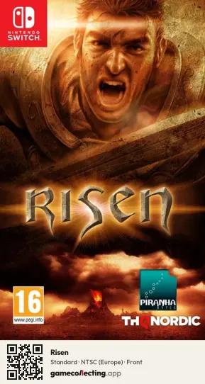 Risen Nintendo Switch, Europe box front