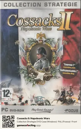Cossacks II: Napoleonic Wars Computer, France box front