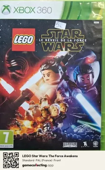 LEGO Star Wars: The Force Awakens Xbox 360, France box front