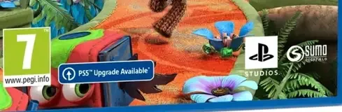 Sackboy: A Big Adventure, the PEGI square on its front
