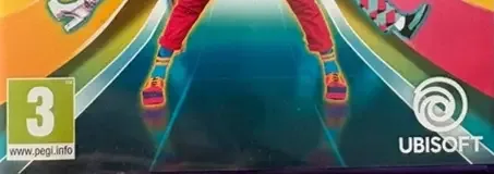Just Dance 2018, the PEGI square on its front