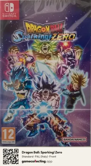 Dragon Ball: Sparking! Zero Nintendo Switch, Italy box front