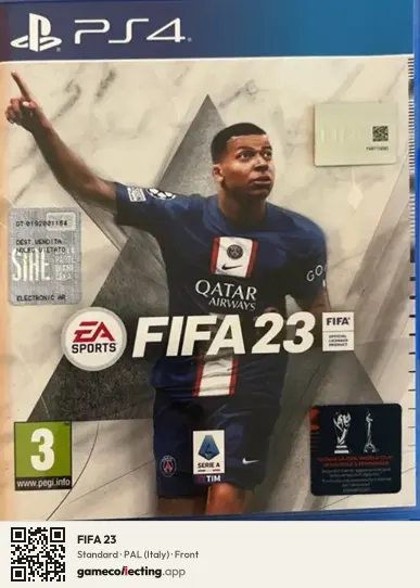 FIFA 23 PlayStation 4, Italy box front