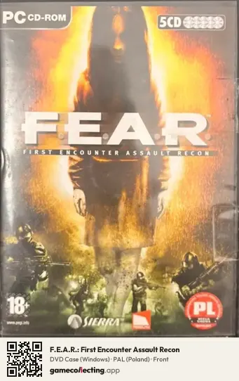 F.E.A.R.: First Encounter Assault Recon Computer, Poland box front