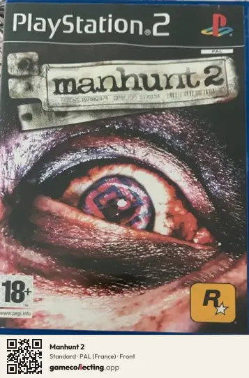 Manhunt 2 PlayStation 2, France box front