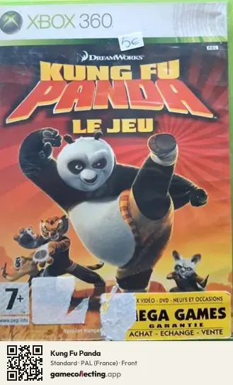 Kung Fu Panda Xbox 360, France box front
