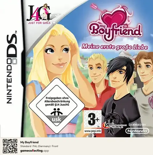 My Boyfriend Nintendo DS, Germany box front