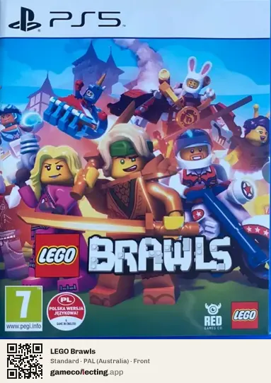 LEGO Brawls PlayStation 5, Australia box front