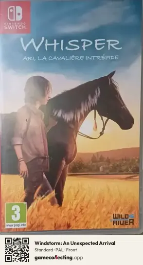 Windstorm: An Unexpected Arrival Nintendo Switch, PAL box front