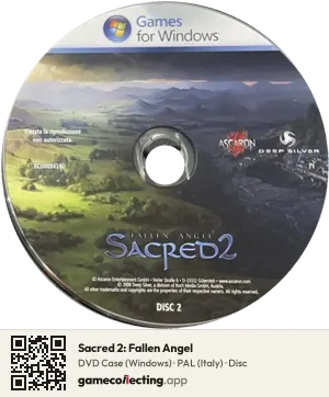 Sacred 2: Fallen Angel Computer, PAL disc