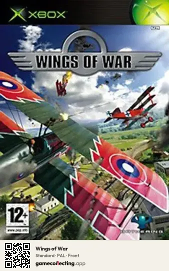 Wings of War Xbox, PAL box front
