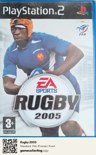 Rugby 2005 PlayStation 2, France box front