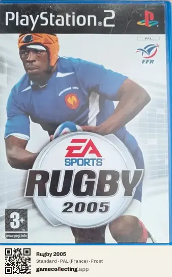 Rugby 2005 PlayStation 2, France box front