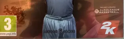 NBA 2K14, the USK square on its front